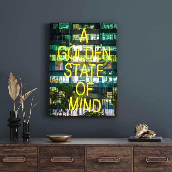 Lærredstryk Arkitektur Sindstilstand 40x50 cm
