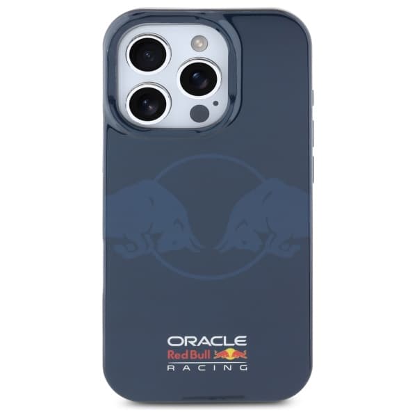 Red Bull IML Two Bulls MagSafe-etui til iPhone 16 Pro Max, marineblå