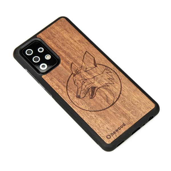 Træcover til Samsung Galaxy A52/A52s 5G LIS MERBAU