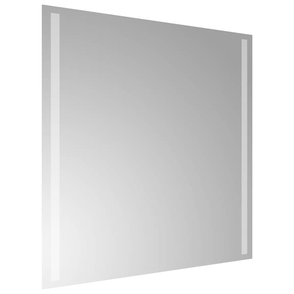 vidaXL Badrumsspegel med LED, 60x60 cm