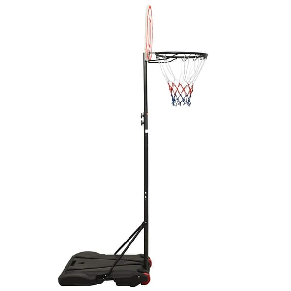vidaXL Basketställ vit 216-250 cm polyeten