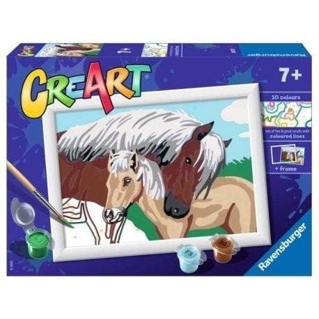 CreArt för barn: Hästar