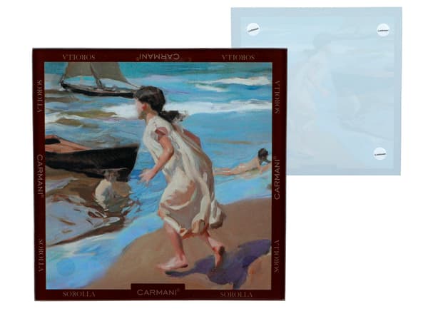 Lasinen lasinalus - J. Sorolla, Bath Time (CARMANI)