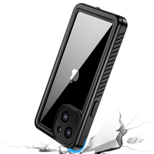 IP68 vattentätt fodral till iPhone 13 mini, svart