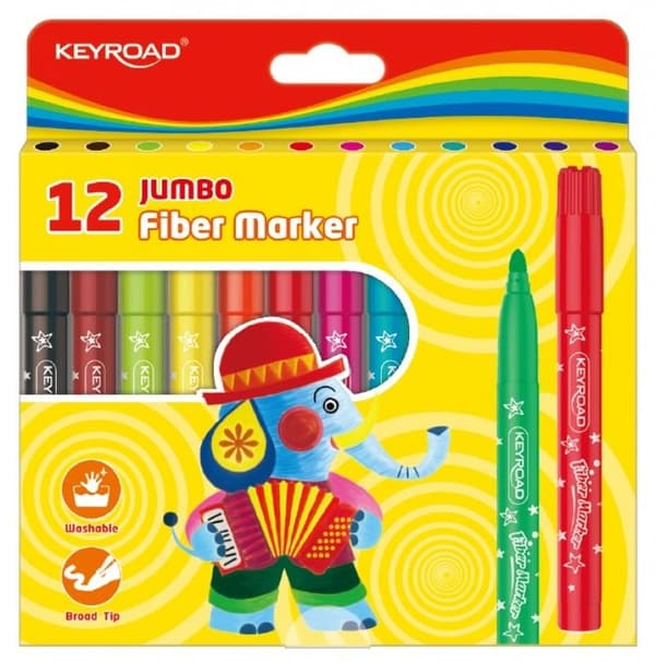 Jumbo tuscher 12 stk.