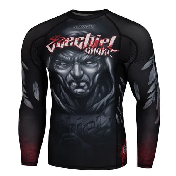 Herr långärmad rashguard EZECHIEL M SVART