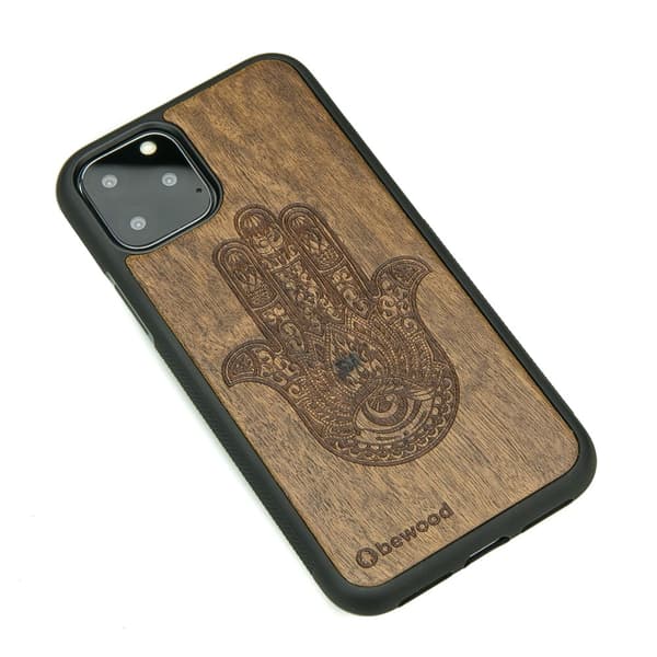 HAMSA IMBUIA Träfodral till iPhone 11 PRO