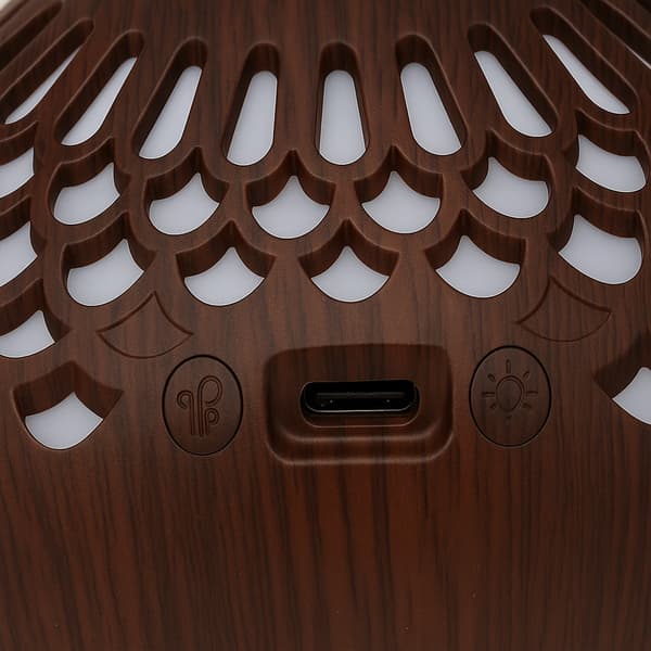 Blommig luftfuktare - Mini aromdiffusor 300ml USB aromaterapi