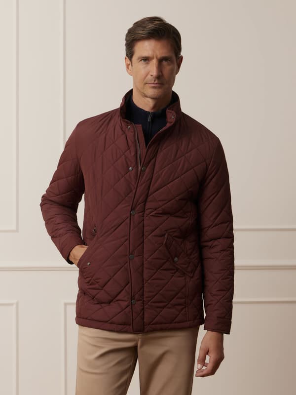 BURGUNDY WINDSOR JACKA M