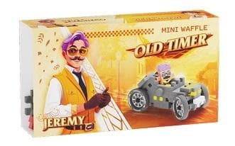 Mini Waffle 50el Biler: Grå Old Timer