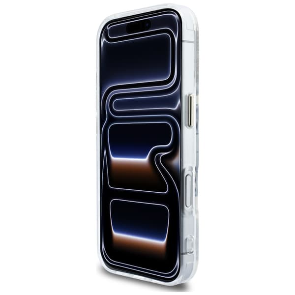 Karl Lagerfeld IML KL Script Logo MagSafe-etui til iPhone 17 Pro – klart