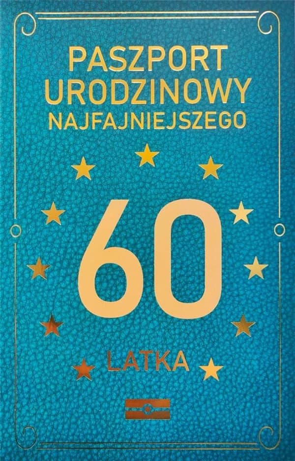Syntymäpäiväkortti 60