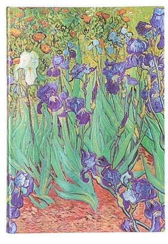 Van Goghs skissbok med irisar