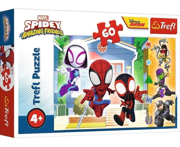 Puslespil 60 I Spideys verden TREFL