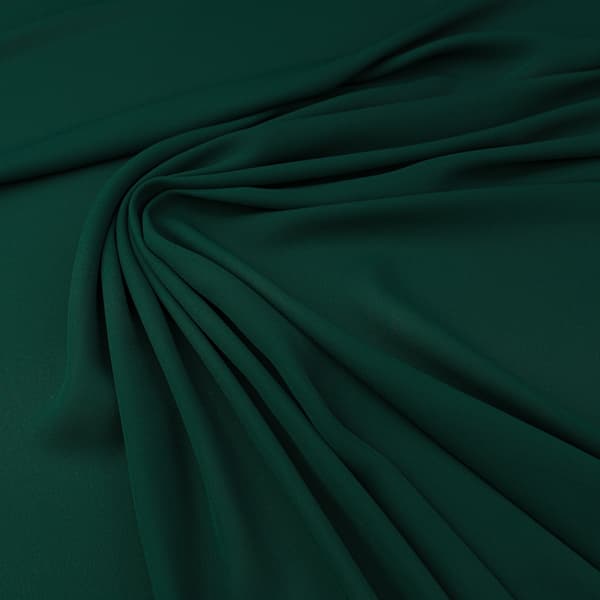 Chiffonmateriale, flaskegrøn farve