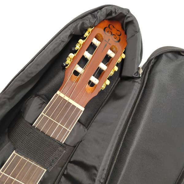 Etui til klassisk guitar Hard Bag B-201901-39 sort