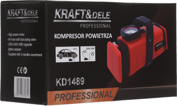 Bilkompressor 12/230V 20l/min KD1489