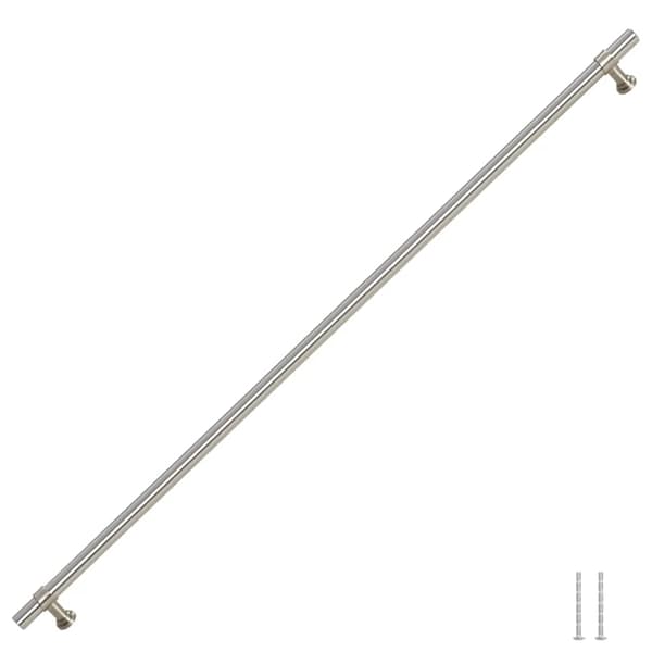 vidaXL skabsgreb, 5 stk., sølv, 480 mm, rustfrit stål