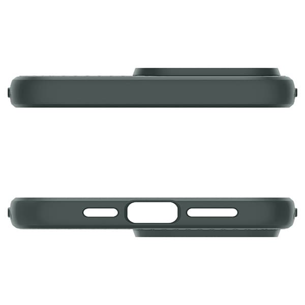 Spigen Liquid Air-cover til iPhone 15 Pro Max, grøn/abyssgrøn