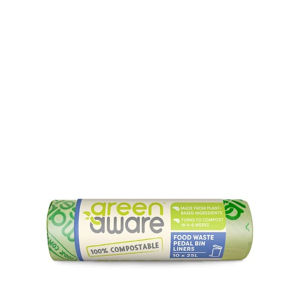 GreenAware kompostoituvat jätesäkit 25L 10 kpl