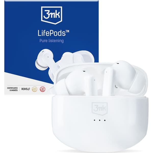 Tilbehør - 3mk LifePods Hvid