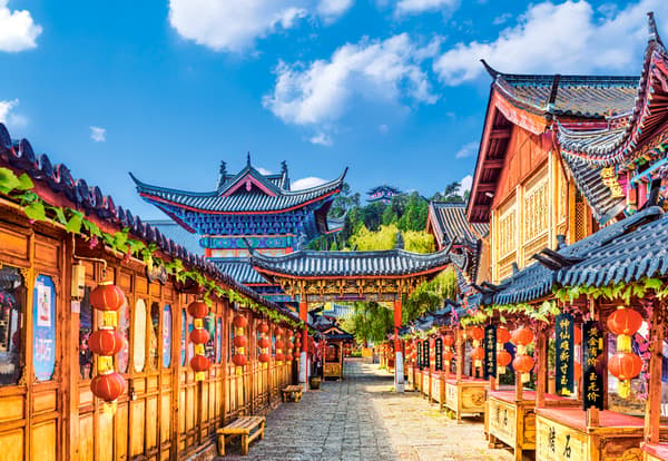 Pussel 1000 bitar C-105519-2 Lijiang, Kina