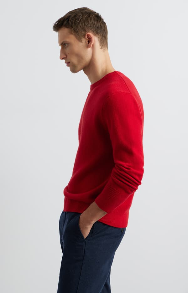 Rund hals sweater L