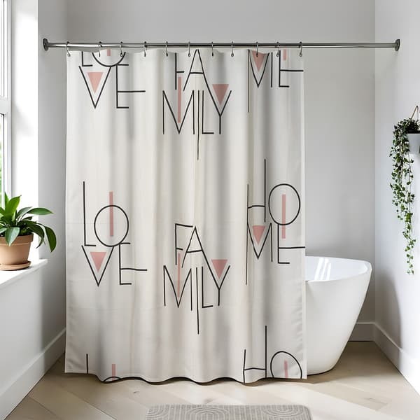 Luna1 badeforhæng 180x180 cm beige