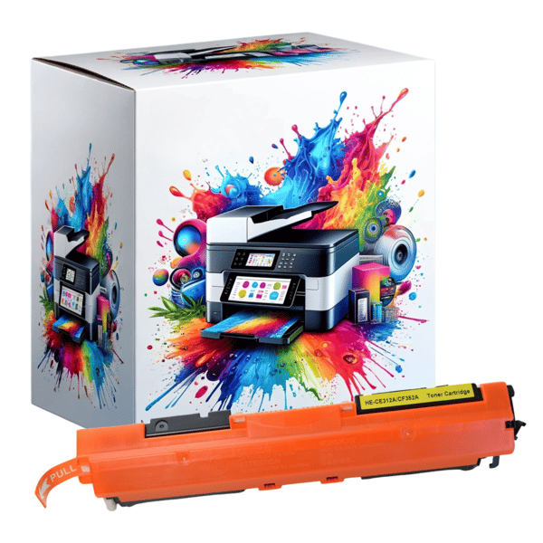 Toner til HP GP-HCE312A/CF352A Gul