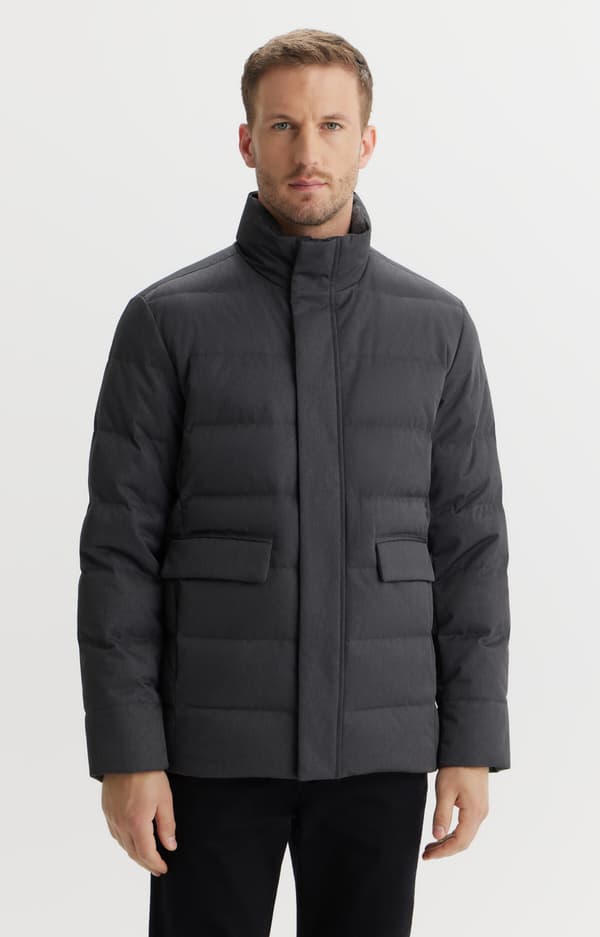 Quiltet dunjakke 50