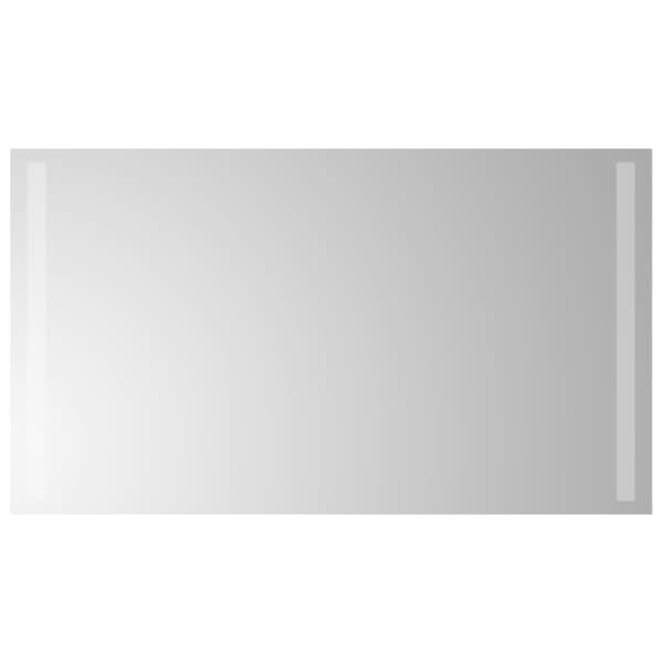 vidaXL Badrumsspegel med LED, 40x70 cm