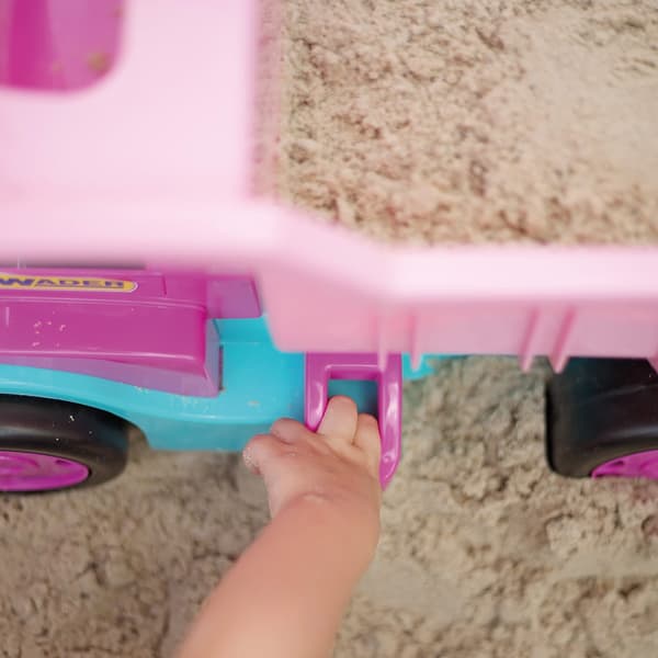 Kæmpe dumptruck lyserød 65006
