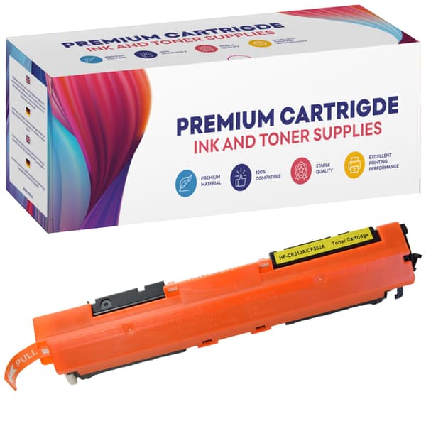 Toner til HP GP-HCE312A/CF352A Gul