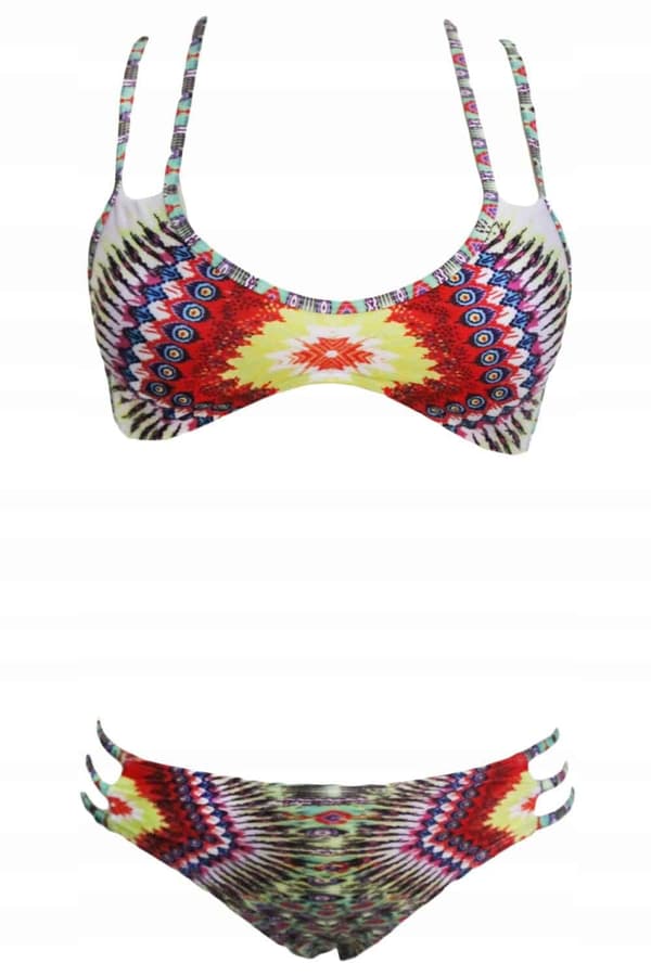 todelt badedragt i originalt design S/M