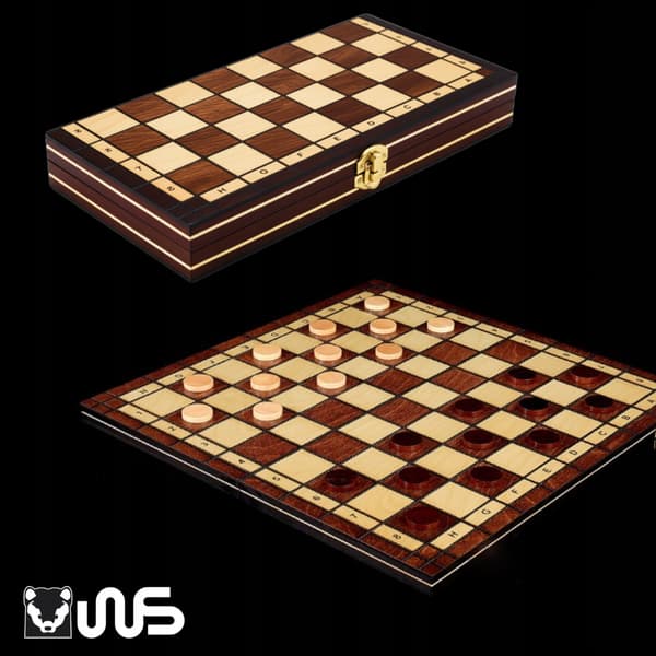 3.6 Schack 3 i 1 (Dam / Backgammon)