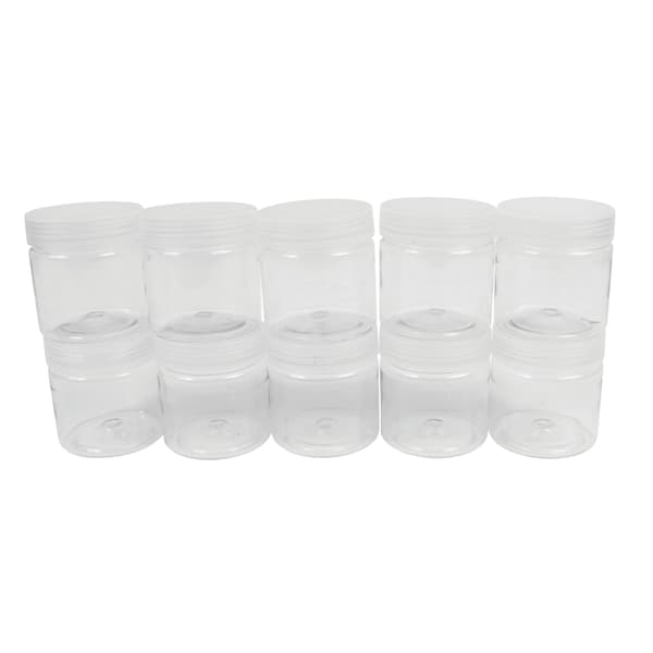 Burklåda plastförvaringsbehållare 180ml Ø67mm
