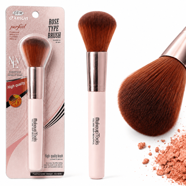 Makeupbørste til blush, bronzer, løs pudder og mineralfoundation