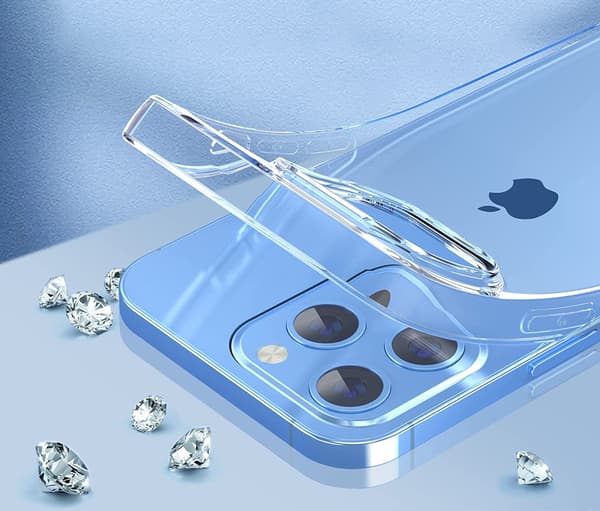 Apple iPhone 14 Pro-skal + 9h-glas | KLART 2 MM