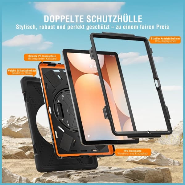 4smarts Rugged Case Grip för Galaxy Tab A11