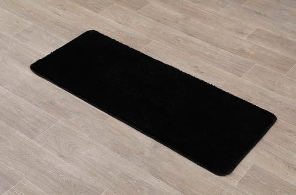Badeværelsestæppe 50x120 Marlet Sort