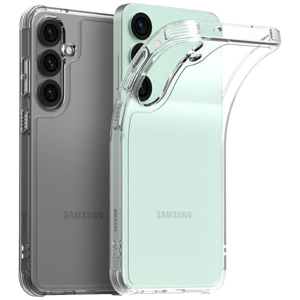 Araree Flexield -kotelo Galaxy S25+:lle, läpinäkyvä