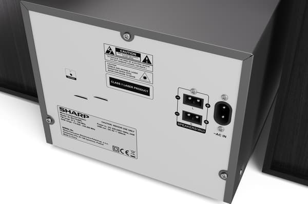 Sharp XL-B517D DAB+/BT Hifi Svart akustiskt system (XL-B517DBK)