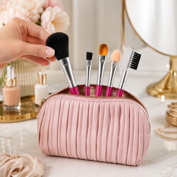 MULTIFUNKTIONELT KOSMETISK MAKEUPPENSLESÆT