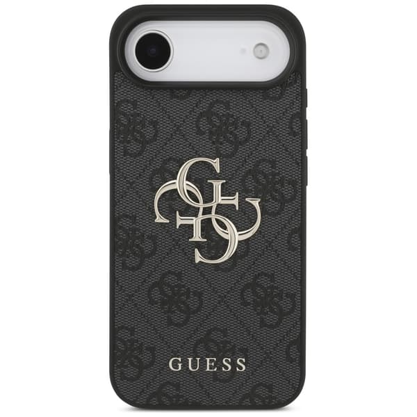 Guess 4G stort logo-cover til iPhone Air, sort