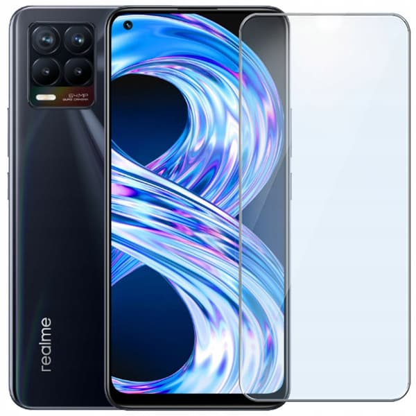 3x Härdat glas för Realme 8 / 8 Pro | 3-pack