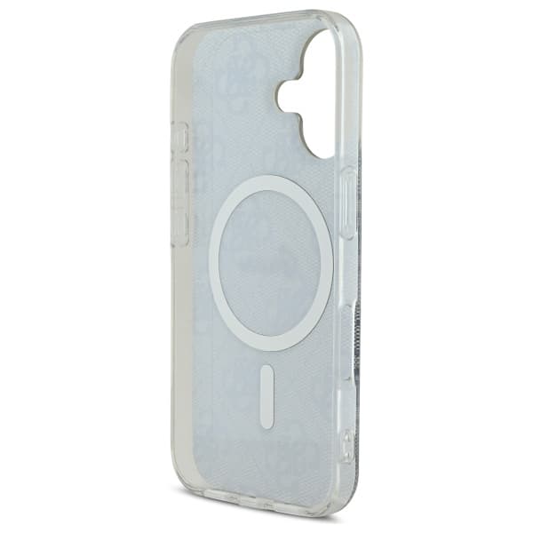 Guess IML 4G MagSafe-etui til iPhone 16, blå