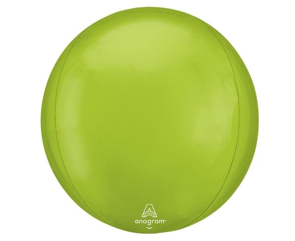 Färgglad grön folieballong