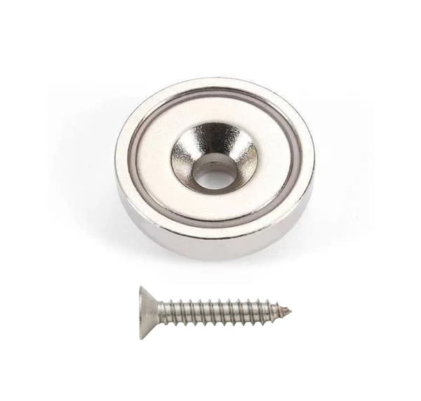 MAGNETISK HÅLLARE STÅLHUS SKRUV D20 mm