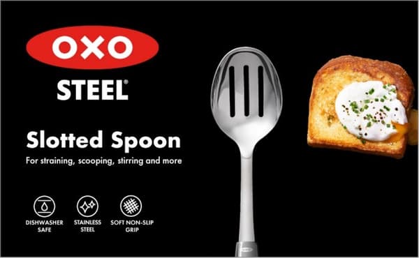 Hålslev i stål, STÅL / OXO