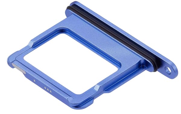 SIM-kortbakke til iPhone 16 | 16 Plus, blå